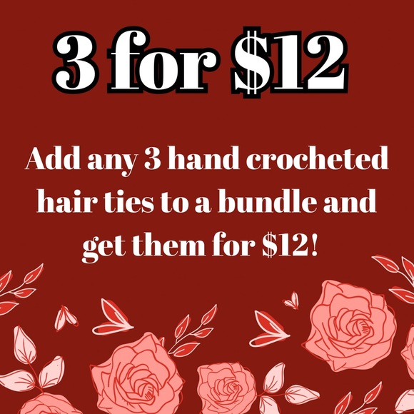 Chic Blue & White Hair Scrunchie - Picture 7 of 7